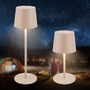 Stolní lampy dekorační - BRILO 7708011 Bota stolní lampa - 1,8W, 120lm, nabíjecí, LED, stmívatelné, dotykový vypínač, teplá bílá, béžová - BRILO - foto 2