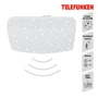 Hranatá - TF 601906TF TELEFUNKEN LED stropní svítidlo s čidlem, 27 cm, 12 W, bílé - BRILONER - foto 2