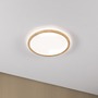 Kruhová - P 71033 LED Panel Atria Shine Backlight IP44 kruhové 293mm 16W 4000K design dřevo - PAULMANN - foto 2