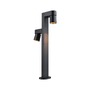 Sloupková - P 94825 LED stojací svítidlo Kimu neláká hmyz IP44 822mm 2200K 2x7,8W / 230V 70° antracit hliník - PAULMANN - foto 2