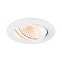 Kruhová - LA 1007425 NEW TRIA® 68 stropní vestavné svítidlo, 1800-3000K, 60°, IP 20, kulaté, bílá - BIG WHITE (SLV) - foto 2