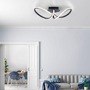 Dekorativní - LD 15403-18 MARIA LED stropní svítidlo, černá, stmívatelné, IP20, do interiéru krokově stmívatelné 3000K - LEUCHTEN DIREKT / JUST LIGHT - foto 2