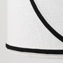 Válec - HVLG H381701S-AGB-CE Závěsné svítidlo ZARA ocel/textil staromosaz/bílá E27 1x60W - HUDSON VALLEY (Mitzi) - foto 2