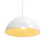 Polokoule - RED R11707 MONROE 40 závěsná lesklá bílá/bílá  230V E27 42W - RED - DESIGN RENDL - foto 2