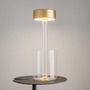 Stolní lampy dekorační - M MOD229TL-L3G3K1 Stolní lampa AI Collaboration 2200-4000K 3W nastavitelná bílá zlatá sklo bateriová stmívatelná - MAYTONI - foto 2