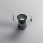 Kruhová - FAN INC-DOT-R5-NER Zápustné svítidlo LED Dot, hliník, černá, 5 W, 480 lm, CCT, 5,5 x 4 x 4 cm - FANEUROPE - foto 2
