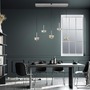 Dekorativní - PN 2249-95 Závěsné svítidlo Q-ROTATE 5 ramenné hliník nastavitelná výška Smart Home ZigBee 2700-5000K - PAUL NEUHAUS - foto 2