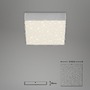 Hranatá - BRI 7076414 LED stropní svítidlo hvězdné nebe, 15,7 cm, 11 W, stříbrná (starý kód: BRI 7076-414) - BRILONER - foto 2