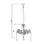 Dekorativní - ZUMA 003064-001622 Závěsné svítidlo MAGNOLIA RLD94016-5A - ZUMALINE - foto 2