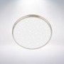 Kruhová - BRILO 3902012 Competo stropní svítidlo pr.24 cm - 12W, 1300lm, LED, neutrální bílá, matný nikl - BRILO - foto 2