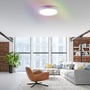 Kruhová - LD 15544-16 Svítidlo přisazené RIBBON LED 24W 1100lm s dálkovým ovládáním RGB + CCT - LEUCHTEN DIREKT / JUST LIGHT - foto 2