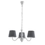 Dekorativní - FAN I-FAVOLA/3 Závěsné svítidlo Favola, bílé/šedé, 3 x E14, 56 x 100 cm - FANEUROPE - foto 2