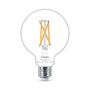 E27 - PH 8719514372184 WiZ Smart LED Kulová žárovka Filament čirá 7 W (ekv. 60 W) 806lm 2700-6500K G95 E27 - PHILIPS - foto 2