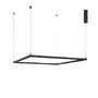 Dekorativní - NV 9990732 Závěsné svítidlo ETERNA černý hliník a akryl LED 50W 230V 3000K IP20 stmívatelné - NOVA LUCE - foto 2