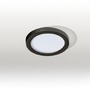 Koupelnová - AZZ AZ2835 LED Stropní zápustné bodové svítidlo Azzardo Slim 9 Round 4000K IP44 black AZ2835 6W 500lm 4000K IP44 9cm kulaté černé - AZZARDO - foto 2