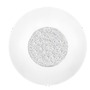 Kruhová - NV 6311802 Stropní svítidlo ERA bílé sklo a křišťál chromovaný kov E27 2x12W - NOVA LUCE - foto 2