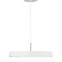Kruhová - NV 910621 Závěsné svítidlo VETRO matný bílý hliník a akryl LED 41W 230V 3000K IP20 - NOVA LUCE - foto 2
