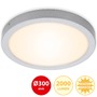 Kruhová - BRI 7141014 LED stropní svítidlo, pr. 30 cm, 21 W, matný chrom (starý kód: BRI 7141-014) - BRILONER - foto 2