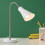 Stolní lampy pracovní - RED R13905 ANIKA stolní matná bílá matný nikl 230V E27 40W - RED - DESIGN RENDL - foto 2