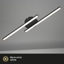 Dekorativní - BRILO 3448015 LED nástěnné a stropní svítidlo, 55,5 cm, 12 W, černá (starý kód: BRILO 3448-015) - BRILO - foto 2
