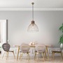 Dekorativní - LD 11489-60 ALAMI Závěsné svítidlo, mosaz, pr. 40cm, mangovníkové dřevo, industriální design, - LEUCHTEN DIREKT / JUST LIGHT - foto 2