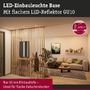 Kruhová - P 94948 LED vestavné svítidlo Base GU10 Flat výklopné 4W 230V 2700K kov kartáčovaný - PAULMANN - foto 2