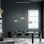 Dekorativní - PN 2113-18 Závěsné svítidlo LED RIKA černé nastavitelná výška Comfort Lift SimplyDim 3000K - PAUL NEUHAUS - foto 2