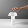 Na stůl - FAN LEDT-MYKES-WHITE Nabíjecí svítidlo LAMPADA dobíjecí LED MYKES bílá polykarbonát 4,5 W 300 lm CCT stmívatelné 21x16x16 cm - FANEUROPE - foto 2