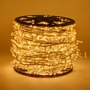 Venkovní řetězy - DLED SKNX0102W DecoLED LED světelný řetěz, 100m, teple bílá, 2000 diod, bílý kabel, IP67 SKNX0102W - foto 2