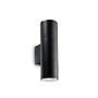 Nástěnná - ILUX 100395 Venkovní nástěnné Ideal Lux Gun AP2 small nero 100395 černé 21cm IP44 - IDEALLUX - foto 2