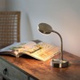 Stolní lampy pracovní - LD 14419-55 HENSKEN LED stolní lampička stříbrná barva 3000K - LEUCHTEN DIREKT / JUST LIGHT - foto 2