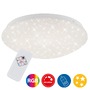 Kruhová - BRILO 3256-016 RGB LED stropní svítidlo, pr. 26 cm, 10 W, bílé - BRILO - foto 2