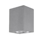 Nástěnná - NV 9790542 Venkovní nástěnné svítidlo FUENTO šedý beton skleněný difuzor GU10 1x7W IP65 100-240V bez žárovky světlo dolů - NOVA LUCE - foto 2