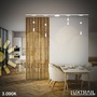 Lištové Briloner 48V - BRILO 8032016 LUXTRAIL lištový systém 48V, LED závěsné svítidlo, nastavitelná výška, bílé - BRILO - foto 2