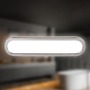 Koupelnová - BRI 2193018 Pil svítidlo k zrcadlu - 10W, 1200lm, LED, přímé a nepřímé osvětlení, 35cm, neutrální bílá, chrom - BRILONER - foto 2