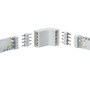 Příslušenství pro LED pásky - P 70334 YourLED rohová spojka 4ks bílá, černá, plast - PAULMANN - foto 2