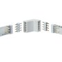 Příslušenství pro LED pásky - P 70334 YourLED rohová spojka 4ks bílá, černá, plast - PAULMANN - foto 2
