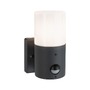 Nástěnná - P 94648 Venkovní nástěnné svítidlo Tubs pohybové čidlo IP44 kruhové 105x130mm max. 15W 230V šedá mat kov/umělá hmota - PAULMANN - foto 2