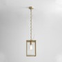 Hranatá - AST 1095035 Závěsné svítidlo Homefield Pendant 240 12W E27 mosaz - ASTRO Lighting - foto 2