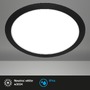 Kruhová - BRI 3766015 LED stropní svítidlo, 31 cm, 12W, 1250lm, černá - BRILONER - foto 2