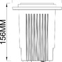 Zapuštěná - IMPR 730476 Deko-Light zemní svítidlo Phakt kulaté 220V E27 9W stříbrná - foto 2