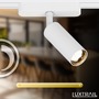 Lištové Briloner 48V - BRILO 8026026 Luxtrail lištový systém, prodlužovací sada, 2x LED spoty, bílá - BRILO - foto 2