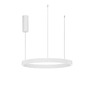 Kruhová - NV 9345659 Závěsné svítidlo ELOWEN bílý hliník a silikon LED 60W 3000K stmívatelné - NOVA LUCE - foto 2