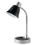 Stolní lampy dekorační - FAN LDT055LEO-NERO Stolní lampa  LEONARDO černá 1 x E14 13 x 39 cm - FANEUROPE - foto 2