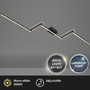 Dekorativní - BRILO 3719-055 LED nástěnné a stropní svítidlo, 227 cm, 24 W, 700 lm, černá - BRILO - foto 2
