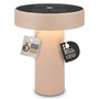 Na stůl - BRI 7691011 POGA LED solární + dobíjecí stolní lampa béžová 1W 150lm 3000K stmívatelná - BRILONER - foto 2