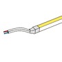 Příslušenství pro LED pásky - SLC S16198 Koncovka pro Mini Neon Flex s napájením - TLG - foto 2
