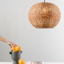 Koule - FARO 65134-75 HAKA 530 závěsné svítidlo, černá/ratan - FARO - foto 2