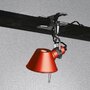 Stolní lampy s klipem - AR A005800 Tolomeo Pinza lampička s klipem - hliník - ARTEMIDE - foto 2