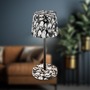 Stolní lampy dekorační - BRILO 7423043 Boja LED stolní lampička bezdrátová IP44, stmívatelné, dotykový vypínač, motiv lebky - BRILO - foto 2